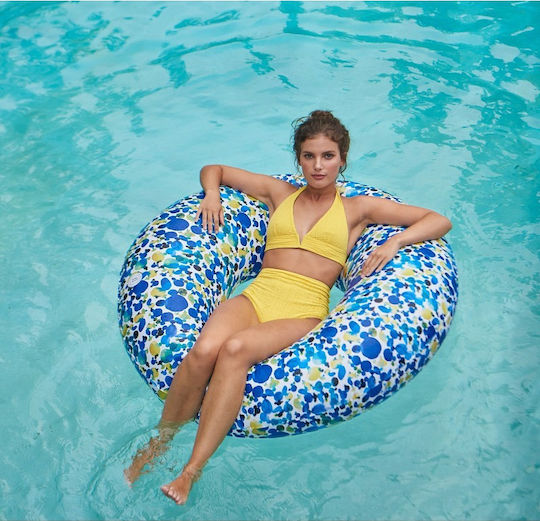 The Nice Fleet Nice Fleet XL Formentera Inflatable Float for the Sea with Handles 120cm