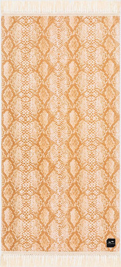 Slowtide Diamond Back Памучна Коралова с Косъм 152x76см