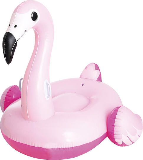 Bestway Φουσκωτό Ride On Θαλάσσης Flamingo Ροζ 191x178cm