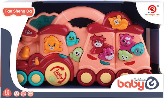 Snainter Όχημα Baby Train με Φως για 6+ Μηνών