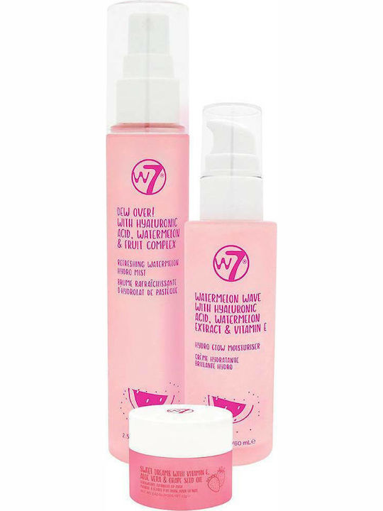 W7 Cosmetics Care Face Lip Essentials Комплект за грижа за кожата за Хидратация & Блясък W7 Cosmetics Care Face Lip Essentials Комплект за грижа за кожата за Хидратация & Блясък