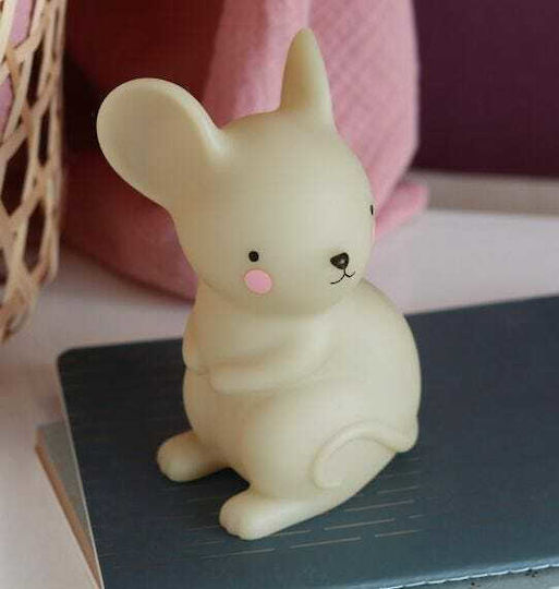 A Little Lovely Company Παιδικό Διακοσμητικό Φωτιστικό Little Mouse Μπεζ