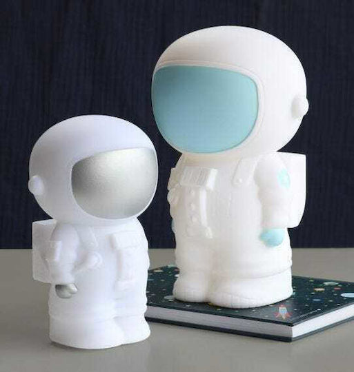 A Little Lovely Company Kids Decorative Lamp Astronaut White 8.3x7.5x13εκ.