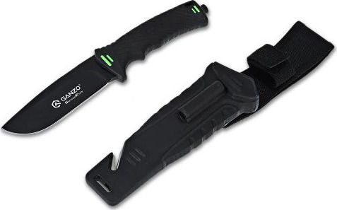 Ganzo Survival G8012 Μαχαίρι Επιβίωσης Ganzo Coyote σε Θήκη