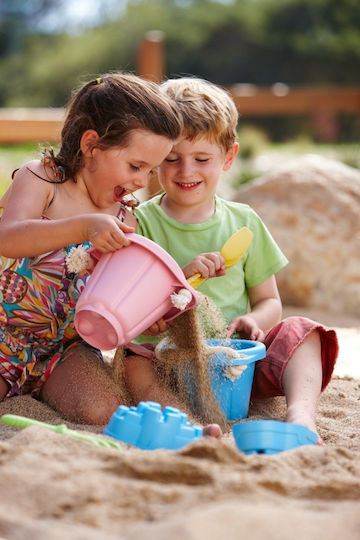Green Toys Beach Bucket Set with Accessories Pink