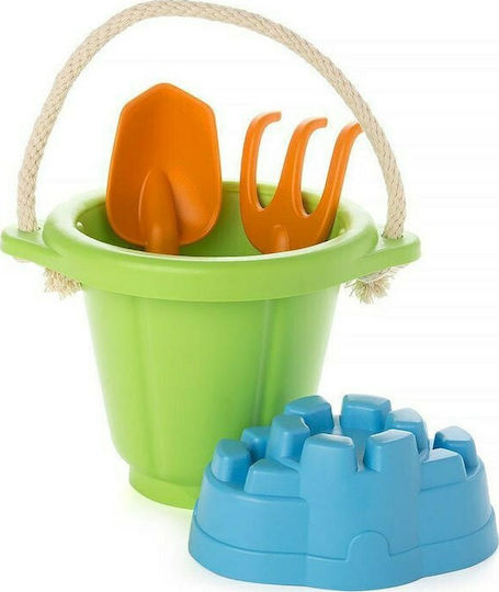 Green Toys Sand Play Σετ Κουβαδάκι Παραλίας με Αξεσουάρ Πράσινο