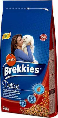 Affinity Brekkies Delice Dry Food for Adult Cats with Chicken 20kg