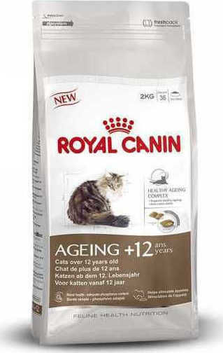 Royal Canin Senior Ageing 12+ Hrană Uscată pentru Pisici Vârstnice cu Păsări de curte 2kg