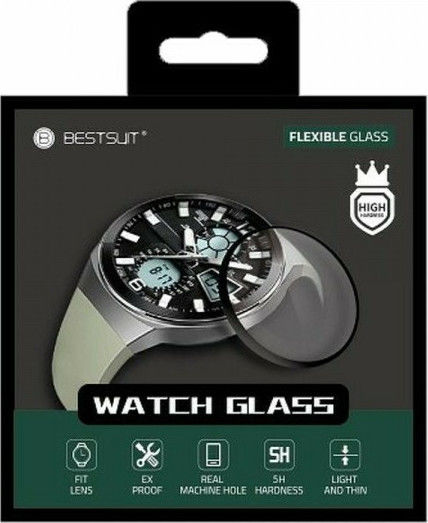 Bestsuit Flexible Nano Glass Tempered Glass pentru Apple Watch 44mm 1buc
