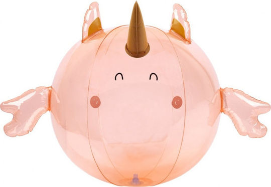 Sunnylife Seahorse Unicorn Minge de Plajă Gonflabilă în Culoarea Roz 60 cm