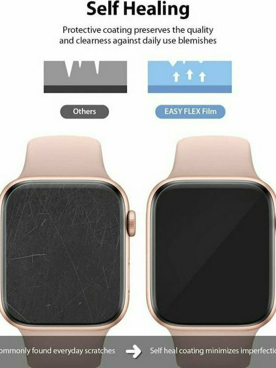 Ringke Easy Flex Displayschutzfolie für das Apple Watch 44mm 2Stück