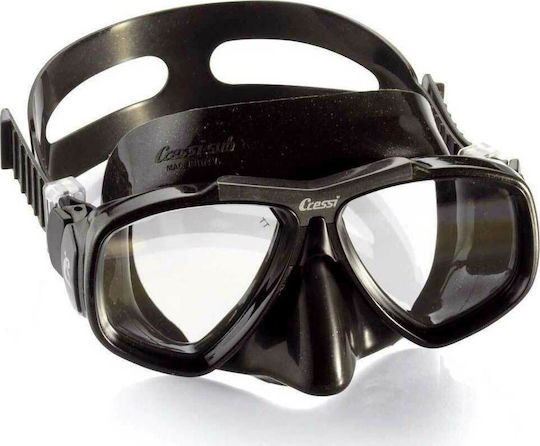 CressiSub Silicone Diving Mask Focus Black