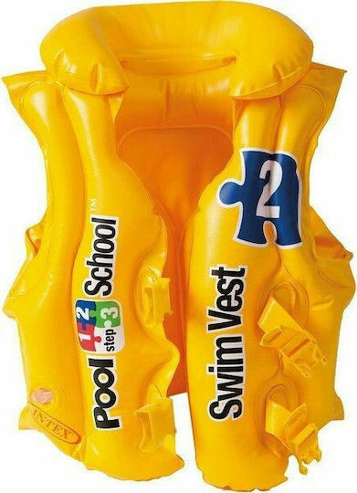 Intex Kids' Life Jacket Inflatable Yellow