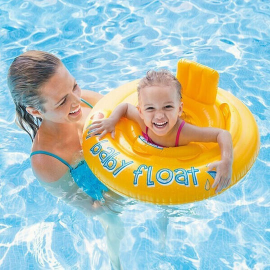 Intex Baby-Safe Swimming Aid Swimtrainer 70cm for 6 up to 12 Months Yellow