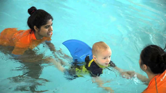 SwimFin Aid Swim Belt for 3-6 Years Old Green