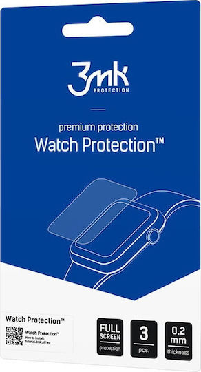 3MK Arc 3 Pack Screen Protector pentru Amazfit GTR 3 Pro 3buc