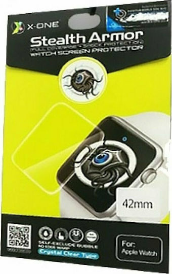 X-One Shock Stealth Screen Protector for the Galaxy Watch 42mm 2pcs XONESMR810