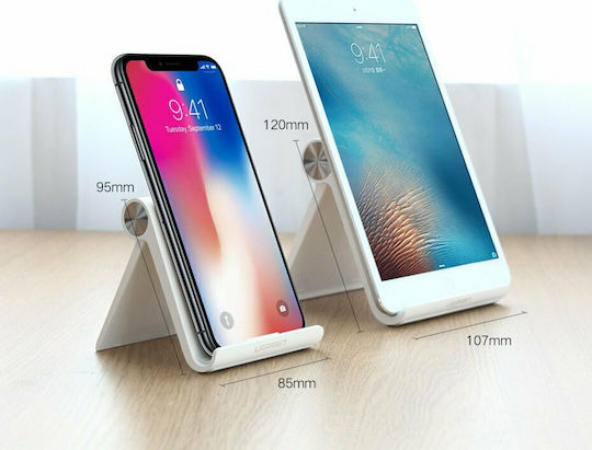 Ugreen Multi-Angle Desk Stand for Mobile Phone in White Colour