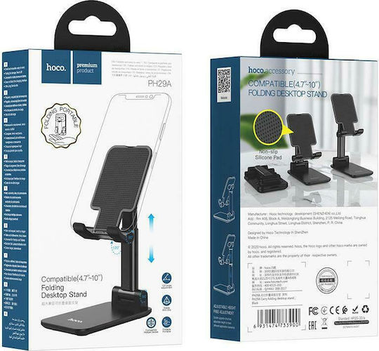 Hoco PH29A Desk Stand for Mobile Phone in Black Colour