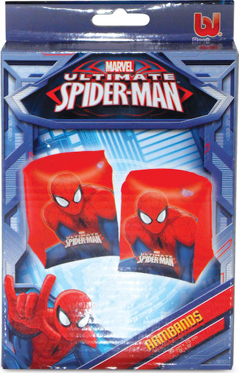 Bestway Swimming Armbands from Vinyl Spiderman 23x15cm. Red