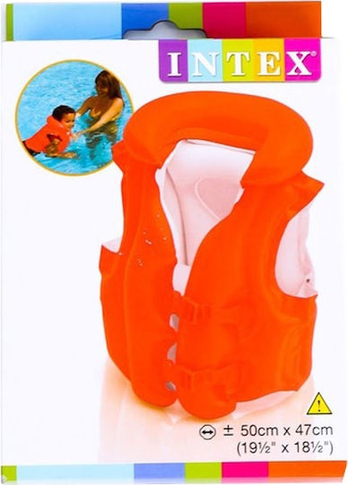 Intex Kinder-Schwimmweste Aufblasbar Orange