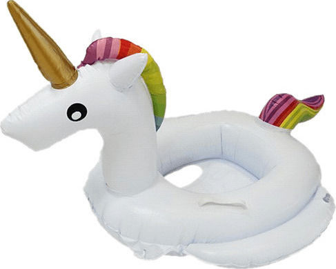 Schwimmtrainer Swimtrainer mit Länge 86cm Weiß Einhorn