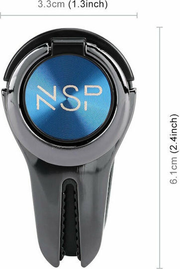 NSP Περιστρεφόμενη Ring Holder Κινητού σε Μπλε χρώμα