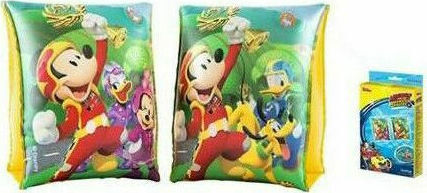 Bestway Swimming Armbands from Vinyl Mickey Mouse 23x15cm. Yellow Mickey and the Roadster Races