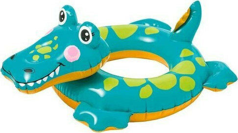 Intex ANIMAL Kids' Swim Ring with Diameter 81cm. for 3-6 Years Old Green Crocodile