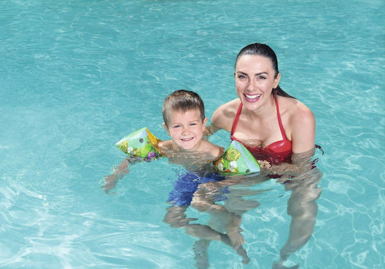 Bestway Swimming Armbands from Vinyl Mickey Mouse 23x15cm. Yellow Mickey and the Roadster Races