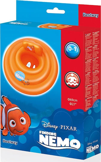 Bestway Schwimmtrainer Swimtrainer mit Durchmesser 69cm Orange
