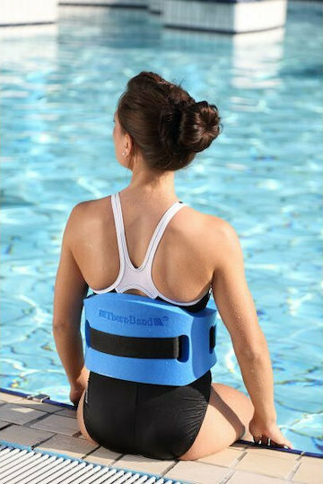 Thera-Band Aqua Belt Ζώνη Κολύμβησης Small 21x7.8x2.8εκ. σε Μπλε Χρώμα