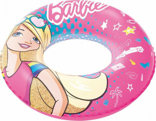 Bestway Παιδικό Σωσίβιο Κουλούρα Barbie με Διάμετρο 56εκ.