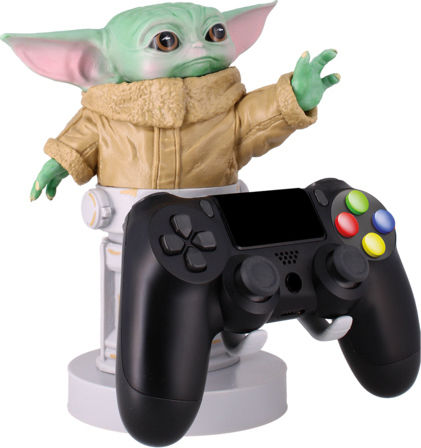 Exquisite Gaming Cable Guys Бюро стойка за мобилен телефон The Mandalorian The Child