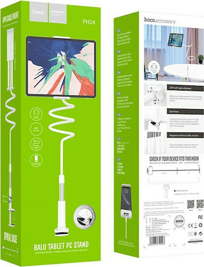 Hoco PH15 Desk Stand for Mobile Phone in Silver Colour
