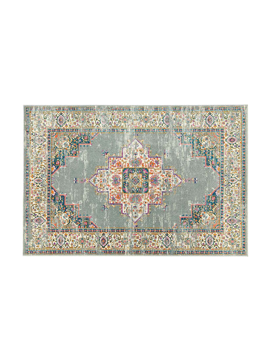 Asiatic London Medallion Rug Rectangular Grey