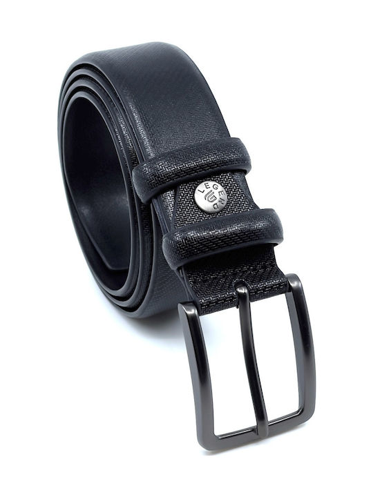 Legend Accessories LGD-75-S Men's Leather Belt Black