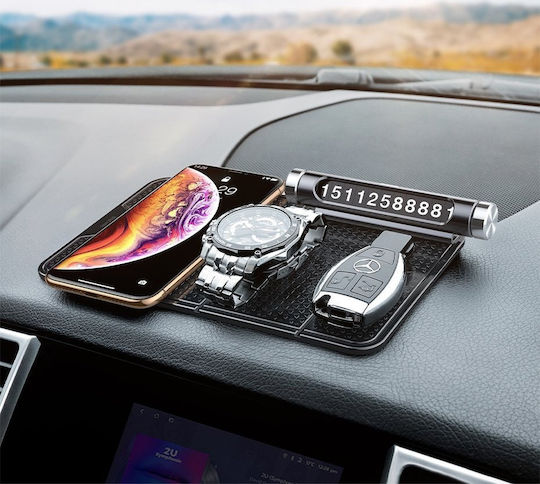 Baseus Folding Bracket Antiskid Nanopad Non-slip Mobile Stand Mobile in Transparent color