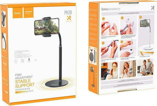 Hoco PH28 Mobile Phone Stand with Extension Arm in White Colour