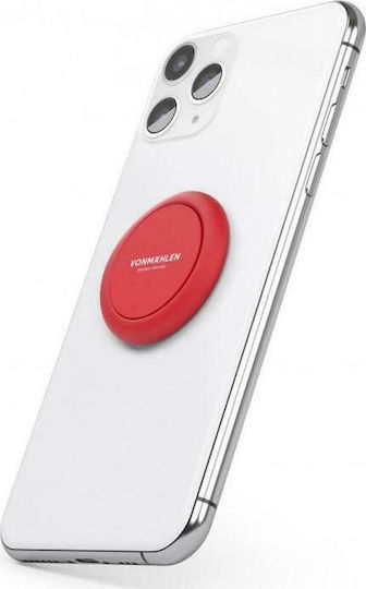 Vonmählen BackFlip Ring Holder for Mobile Phone in Red Colour
