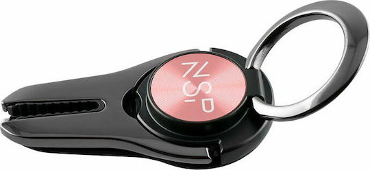 NSP Περιστρεφόμενη Ring Holder Κινητού σε Ροζ Χρυσό χρώμα