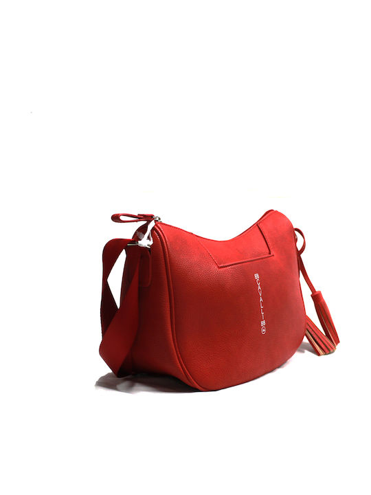 Cavalli BB ANT161 Damen Tasche Crossbody Rot