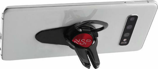 NSP Περιστρεφόμενη Ring Holder Κινητού σε Κόκκινο χρώμα