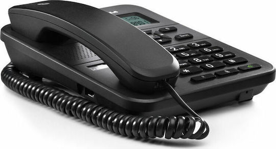 Motorola CT202 Ενσύρματο Τηλέφωνο Γραφείου Μαύρο