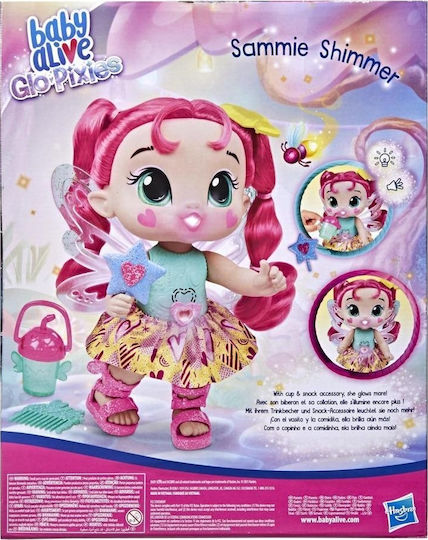 Hasbro Baby Alive Комплект За Бебешки Кукли Glo Pixies Sammie Shimmer За 3+ Години Различни Дизайни