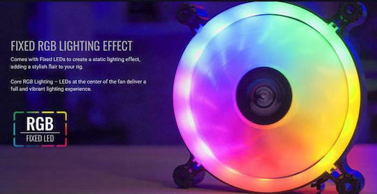 Aerocool Spectro 12 FRGB Gehäuselüfter 120mm (1000rpm / 35.8cfm) mit Verbindung 4-Pin Molex