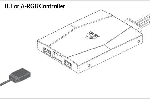 Arctic P12 PWM PST Gehäuselüfter 120mm (2000rpm / 48,8cfm) mit ARGB Beleuchtung und Verbindung 4-Pin
