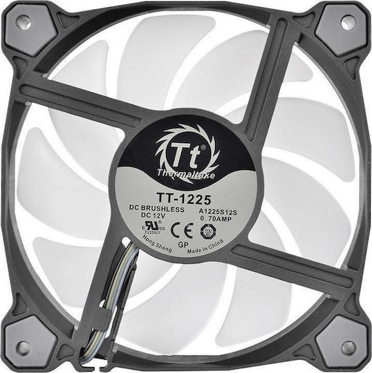 Thermaltake Pure 12 ARGB Case Fan 120mm (1500rpm / 56.45cfm) με Σύνδεση 4-Pin PWM 3τμχ