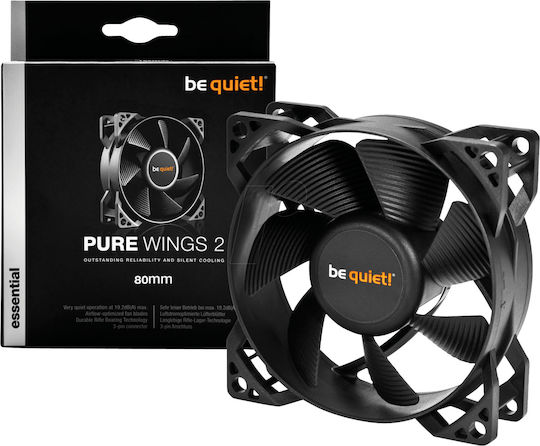 Be Quiet Pure Wings 2 80mm 3-Pin Case Fan