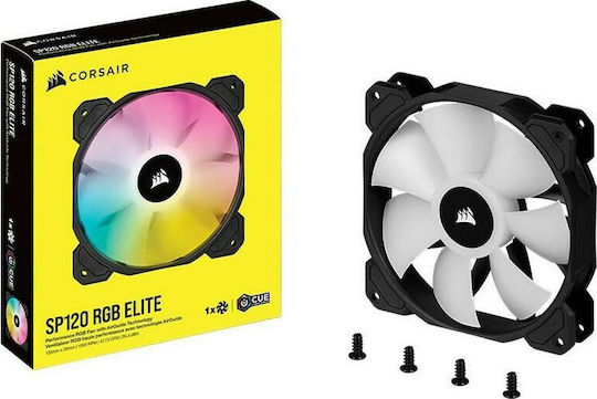 Corsair iCUE SP120 RGB PRO Elite Performance Ventilator Carcasă cu Conexiune 4-Pin PWM 1buc